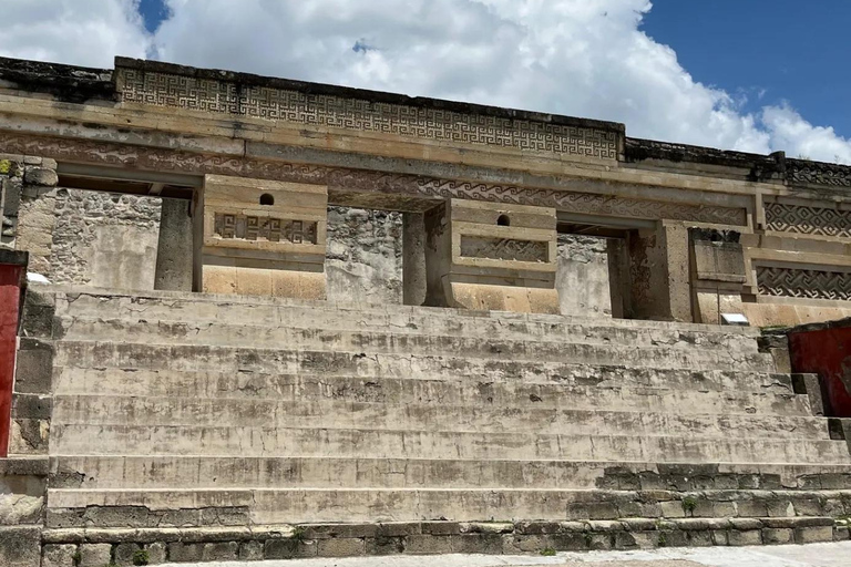Mitla: Fahrradtour zur archäologischen Zone und zu Höhlen mit Felskunst