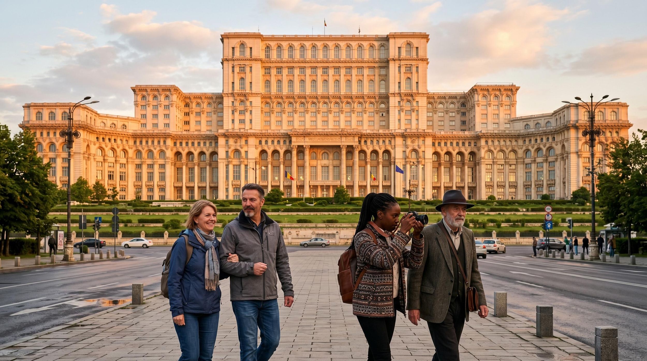 Bukarest: Parlamentspalast, Ceaușescu-Haus – Dorf-Tour
