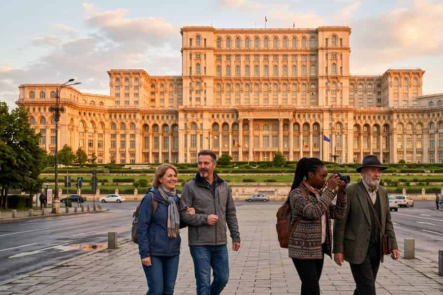 Bukarest: Parlamentspalast, Ceaușescu-Haus – Dorf-Tour. Foto: GetYourGuide Bukarest: Parlamentspalast, Ceaușescu-Haus – Dorf-Tour. Foto: GetYourGuide