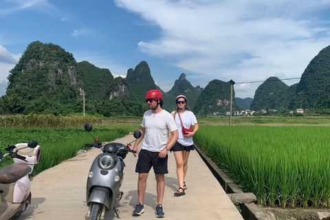 Yangshuo: Electric Scooter Tour with Painting Class PROMOTION-Yangshuo:Electric Scooter Tour with Painting Class