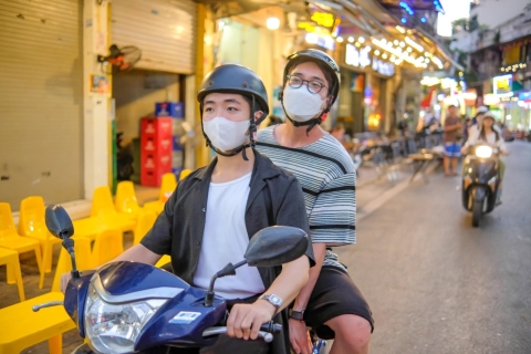 Hanoi Night Lights Food Tour mit dem Motorrad