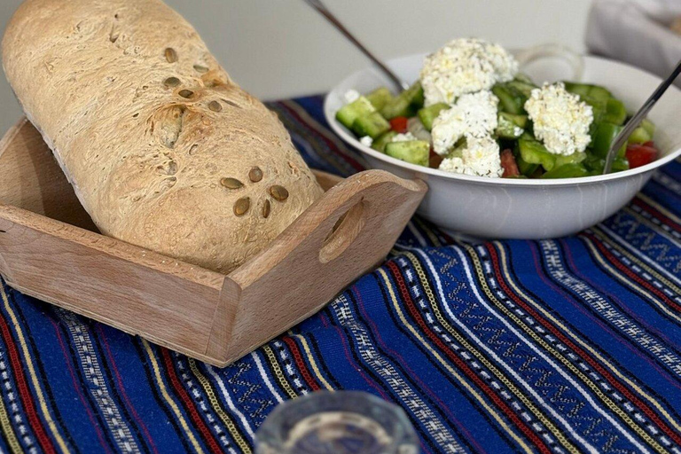 Chania Sourdough Bread Class - Olive Oil Tasting