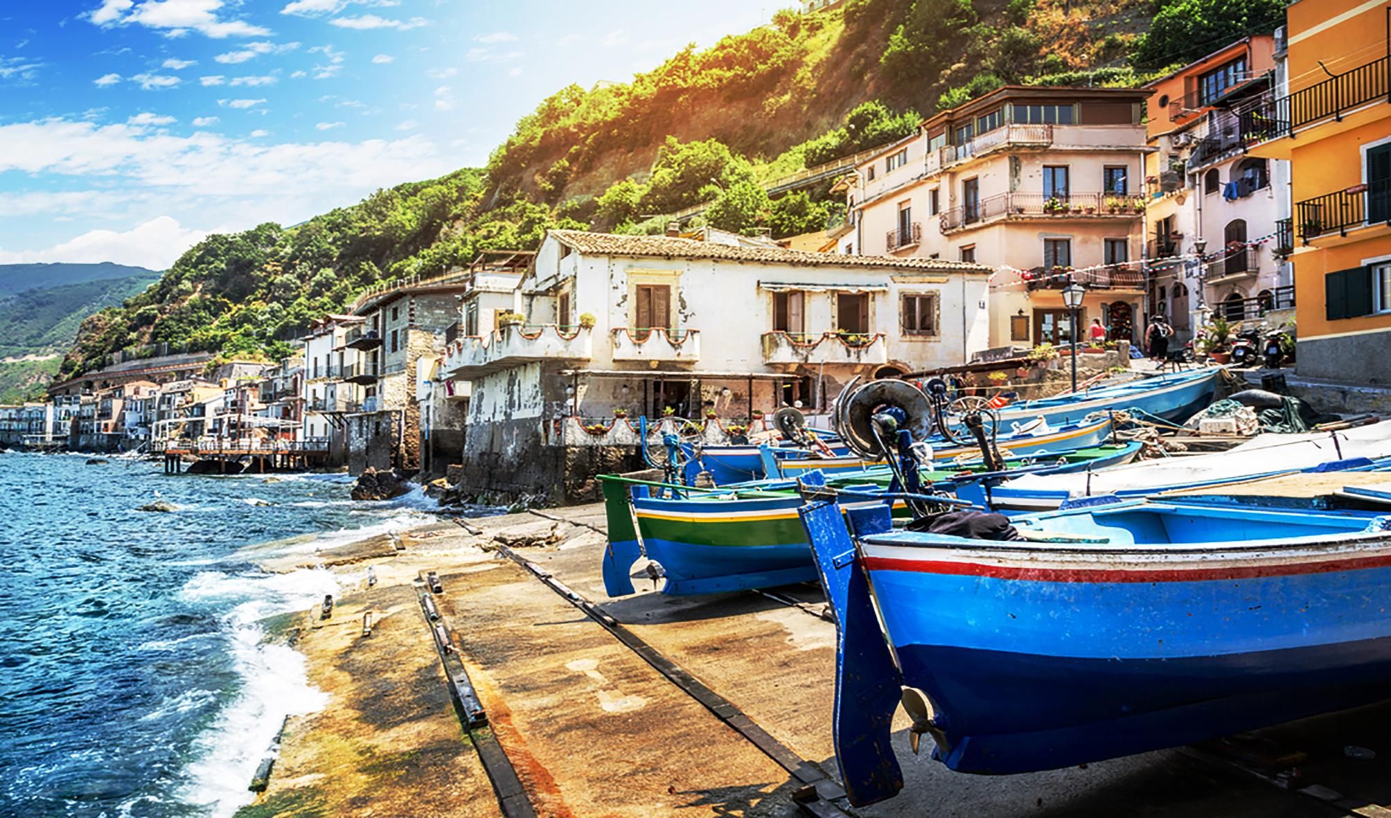 Scilla: Mythos, Castello Ruffo und das Dorf Chianalea