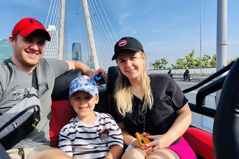 Saigon Half day by Jeep: City Landmarks & Local Life