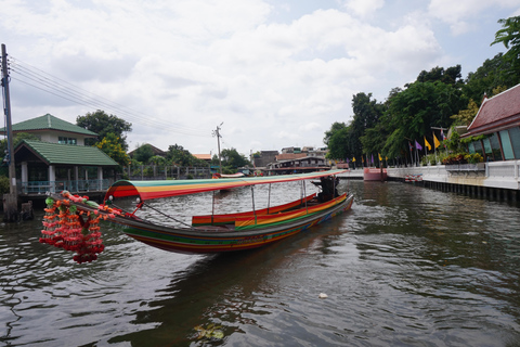 Bangkok: Grand Palace, Wat Pho & Long Tail Boat Tour Join Group