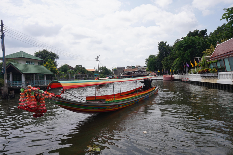 Bangkok: Grand Palace, Wat Pho e Long Tail Boat TourGruppo privato