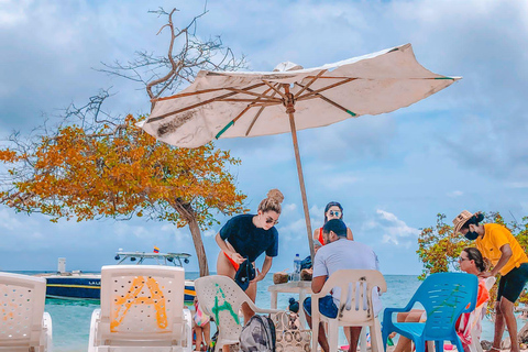 Carthagène : excursion de 4 îles + Plancton + DéjeunerCarthagène : excursion d'une journée sur 4 îles + Plancton + Déjeuner