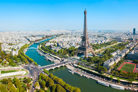 Från Le Havre: Deluxe Paris Tour med guidad kryssning på SeineBiljett till en gemensam rundtur