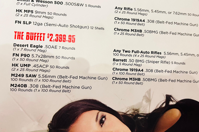 Machine Gun Shooting!