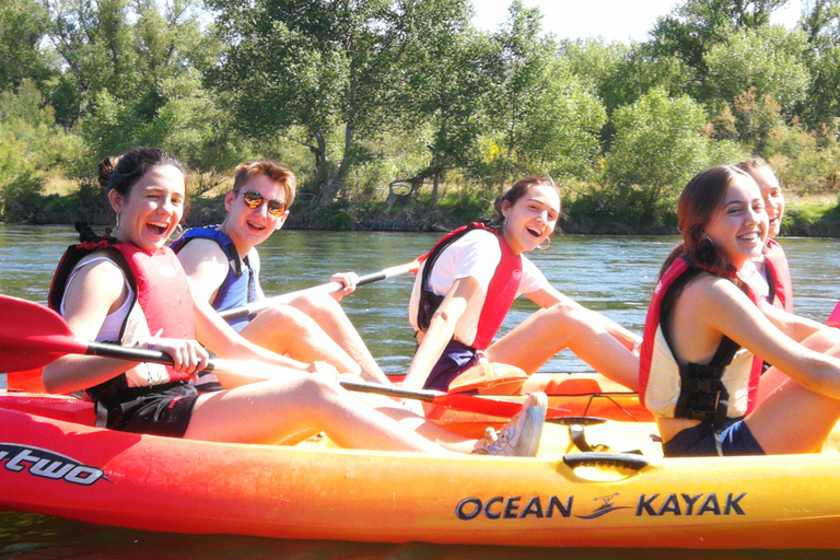 Kajaktour und Weinverkostung auf dem Ebro