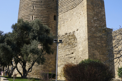 Baku: Old City Walking Tour with Vintage Photos