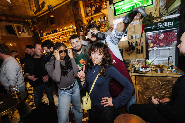 Tirana: Guided Pub Crawl with Free Shots & Photographer