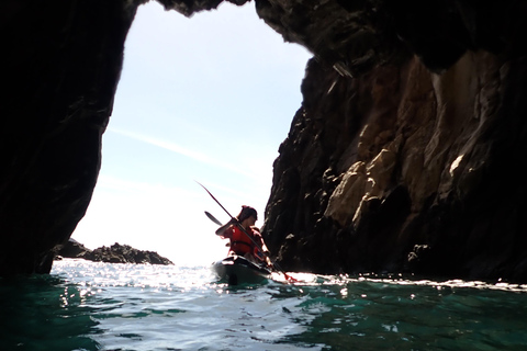 Calheta Kayak Adventure: Zimbralinho beach or Cal islet tour