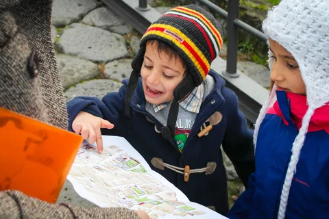 Pompei: Tour guidato a piedi con attività per famiglie