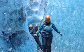 From Jökulsárlón: Ice Cave and Glacier Exploration Tour