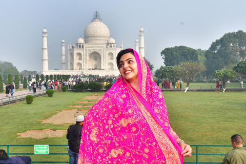 Beyond the Taj: Sunrise, Hidden Agra Walk & Rooftop B’fast Private Tour with Car, Driver, Tour Guide & Entry Tickets