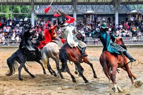 Shanghai to Wuxi: Live Horse Battle at Three Kingdoms