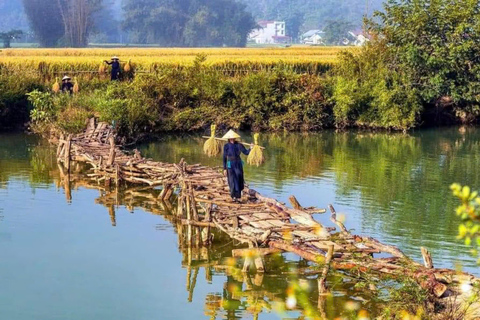 Desde Ha Noi: Excursión en bucle de 3 días por Cao Bang Visita a un pueblo local