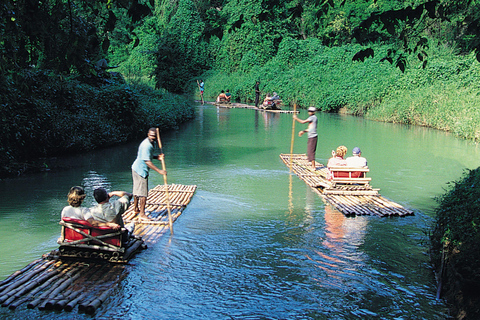 Falmouth: Martha Brae River Rafting Experience Montego Bay: Hotel / Cruise Ship Port