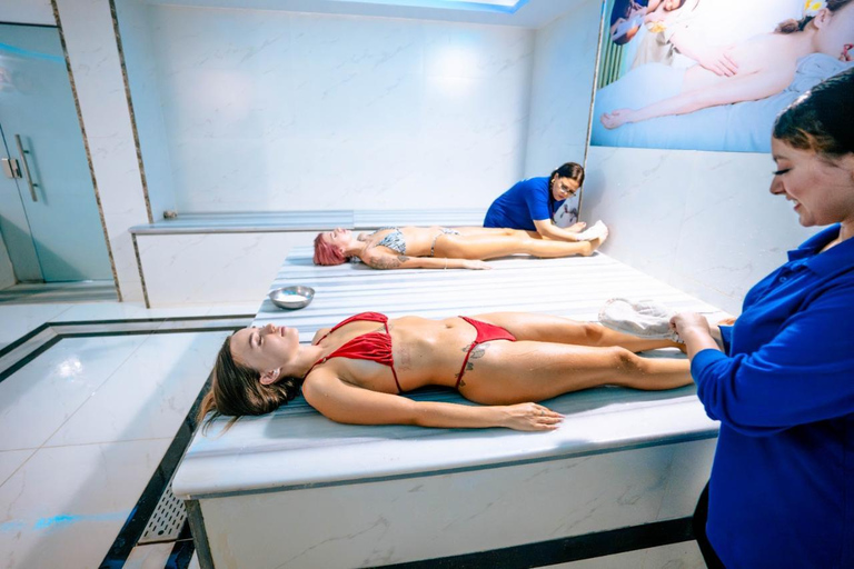 Hurghada: Moroccan Hammam with 50 Min Massage Option 2: Pickup from Sahl Hasheesh, El Gouna, Makadi,SAFAGA