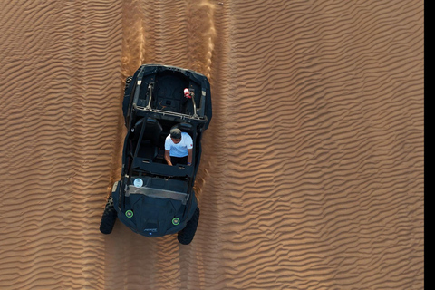 Dubai: Duin Buggy Safari en kamelenrit met vervoer2-zits met gedeelde vervoersservice