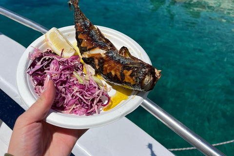From Trogir: Three Island Boat Tour with Blue Lagoon & Lunch