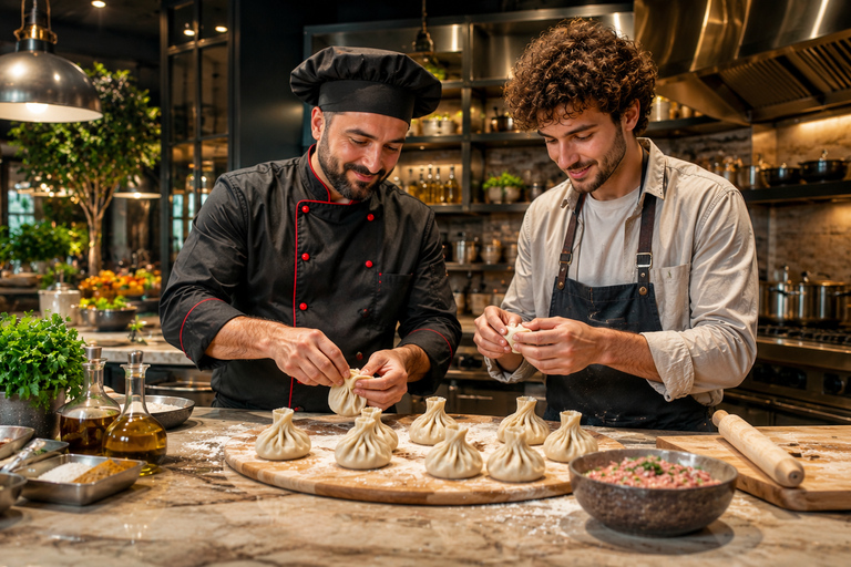 Tbilisi: Georgian Cooking Class, Elarji khachapuri, khinkali
