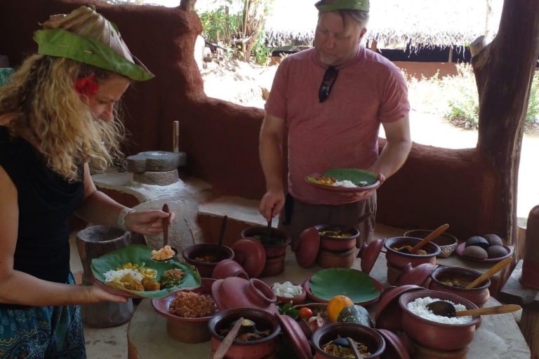 Dambulla: Grotten Tempel & Traditionele Dorpstour met Lunch