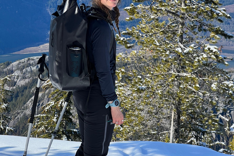 Snowshoeing At The Top Of The Sea To Sky Gondola