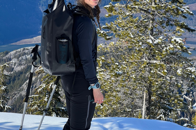 Snowshoeing At The Top Of The Sea To Sky Gondola