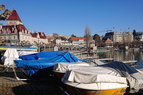 Passeio a pé com guia particular em Lausanne