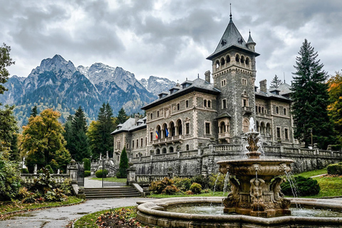 3 Castles Small Group Tour: Peles, Bran & „Wednesday” Castle Audio Guide 24 Languages