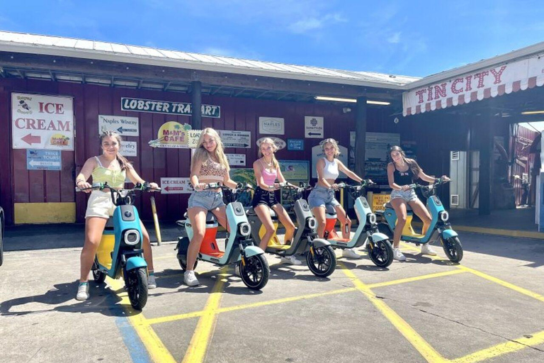 Cancun: Mopeds Adventure! 90 min Guided Tour in Hotel Zone