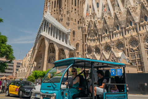 Barcelona: 2h Premium Private Tuk-Tuk Tour