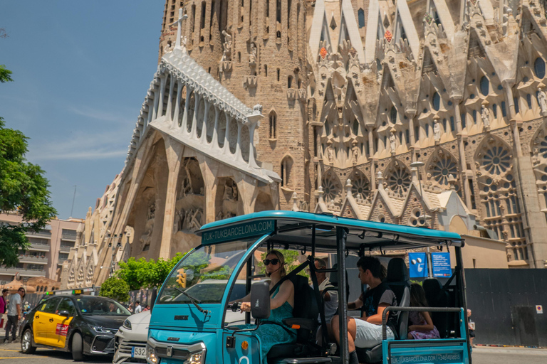 Barcelona: 2h Premium Private Tuk-Tuk Tour