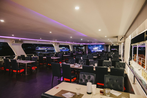 Bangkok: Chao Phraya Meridian Buffet Sunset Cruise & Music