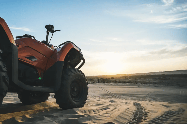 Sharm El-Sheikh: Sunrise ATV & Ras Mohammed Allah Gate Tour 2 Person ( 1 DBL QUAD ) + Allah Gates Entrance
