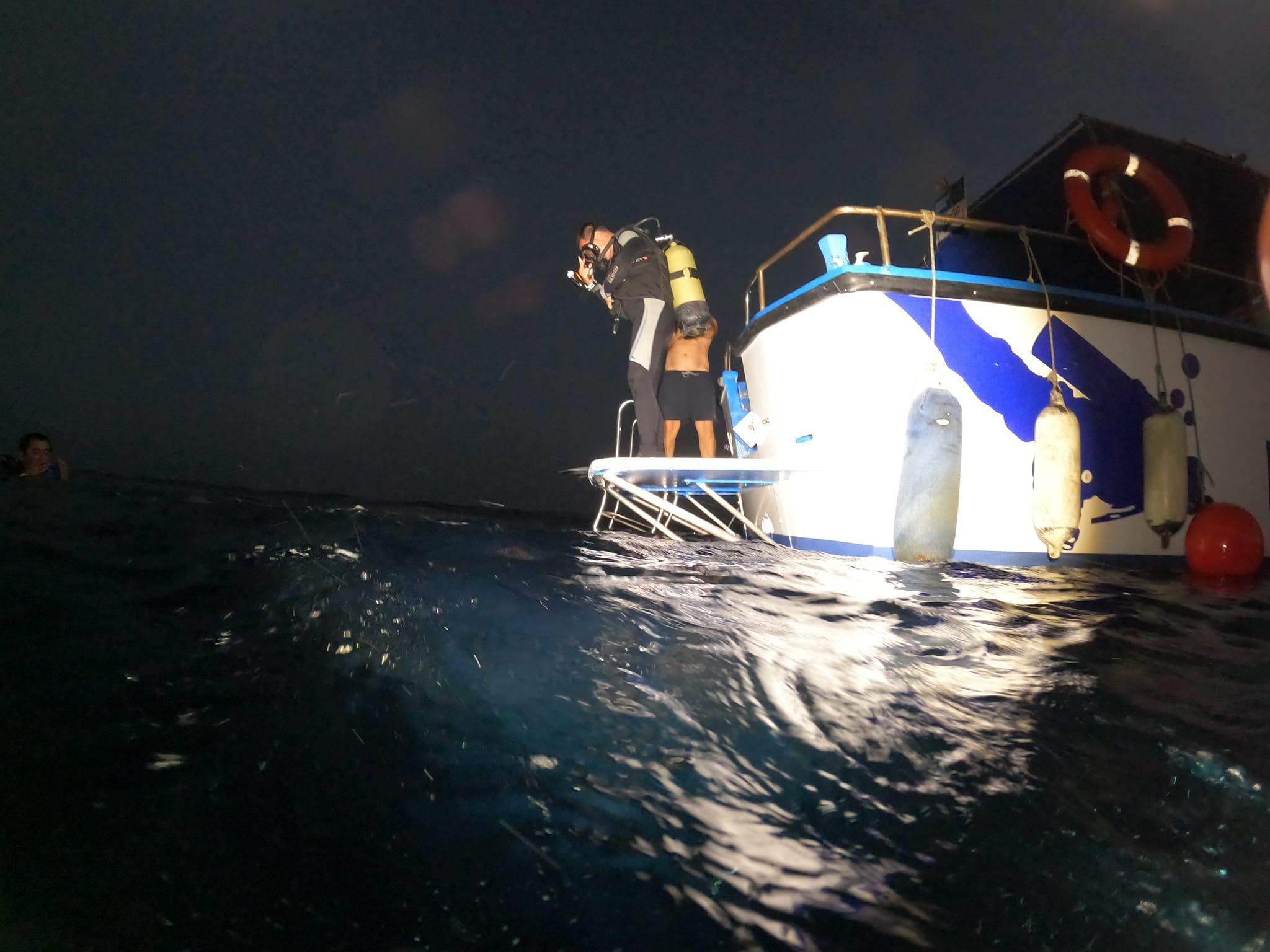 Larnaca: Zenobia-Wrack-Nachttauchgang-Zertifizierung mit SSI