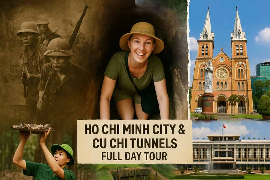 Cu-Chi-Tunnel & Highlights von Saigon: Tagestour. Foto: GetYourGuide Cu-Chi-Tunnel & Highlights von Saigon: Tagestour. Foto: GetYourGuide