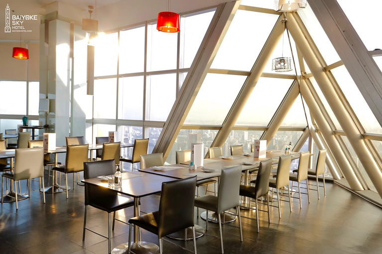 Bangkok: Baiyoke Sky Buffet Breakfast on 81st Floor Balcony