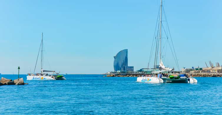 Barcelona: Catamaran Party Cruise with BBQ Meal photo 5