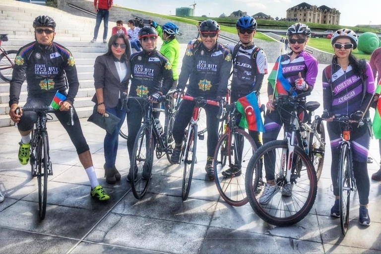 Baku City Tour Walk,Bike,Scooter or Private Car, (optionals) Baku City Walking Tour with Professional Guide