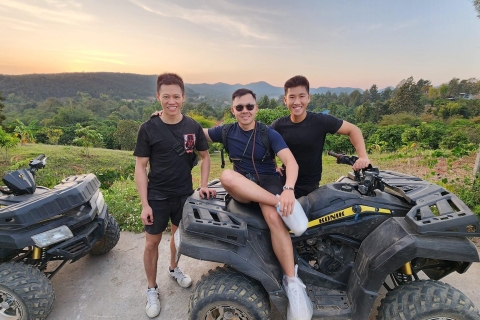 Chiang Mai: Excursión de aventura en quad por el campo con traslado1 hora en quad