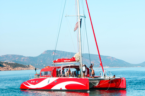 Kreuzfahrt auf einem Maxi-Katamaran mit Segeln