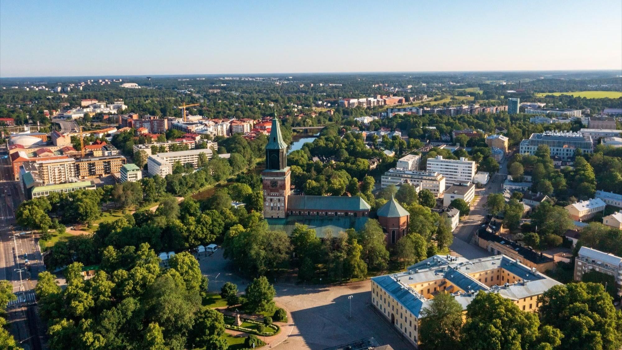 Turku: Express-Spaziergang mit einem Einheimischen in 60 Minuten