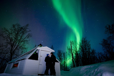 Tromsø: Aurora Crystal Lavvo Overnachting met Activiteiten