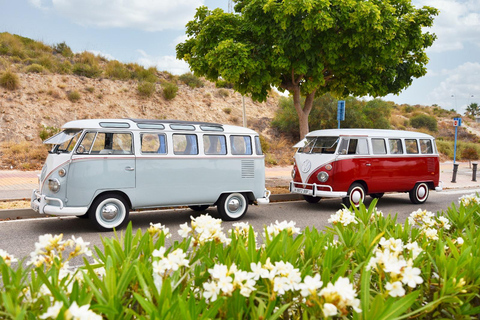 Vintage Tour runt Alicante i äkta Kombi T1 skåpbilar