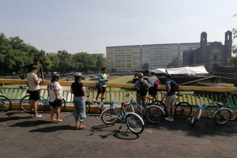 Mexico : visite en vélo de street art avec collationMexico : street art et visite gourmande à vélo de 3 h