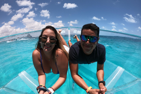 Cancun: ClearBoat Tour of the Caribbean Sea