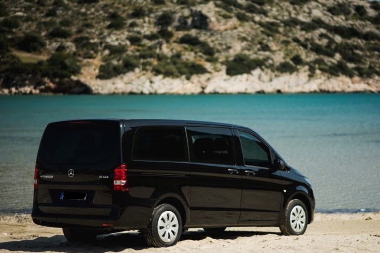 From Heraklion: Your Private Driver Chauffeur in Crete Limo 3-seats Premium Class or SUV Vehicle